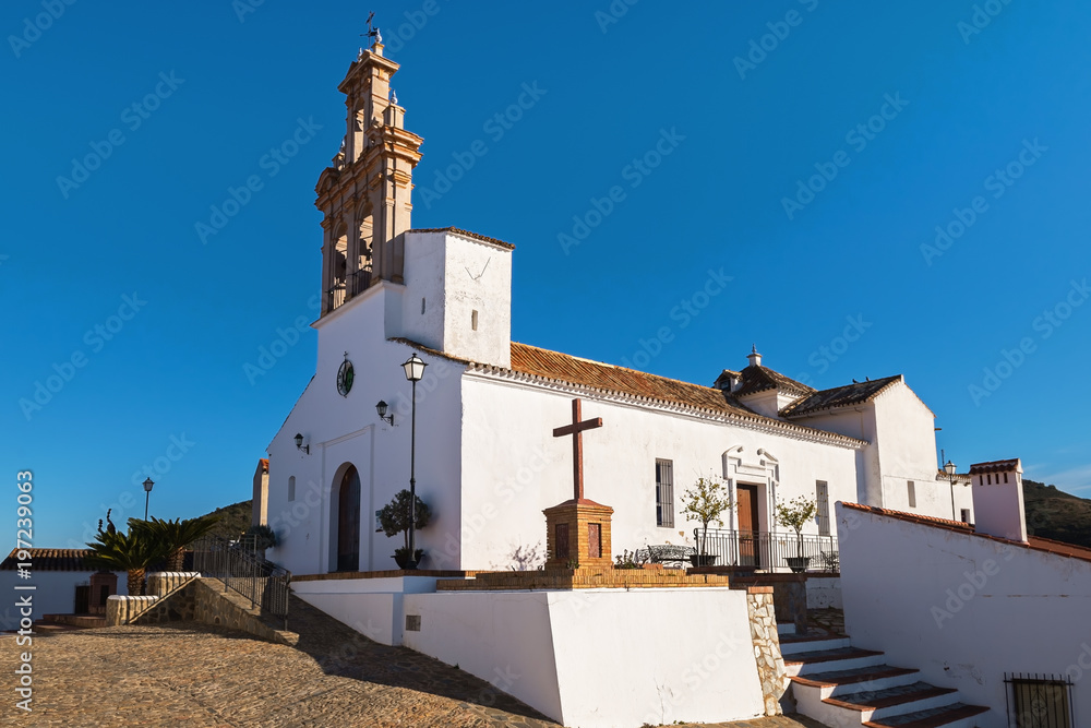  Church of Our Lady of Flowers; Sanlucar de Guadiana; Spain;