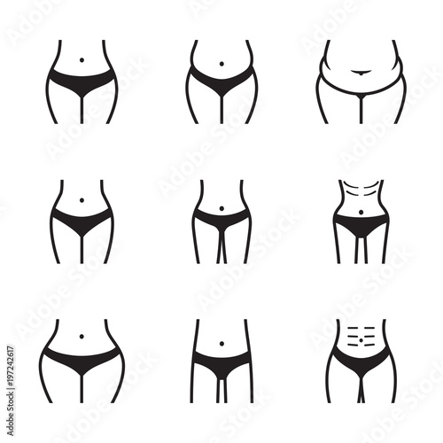 Female body shapes