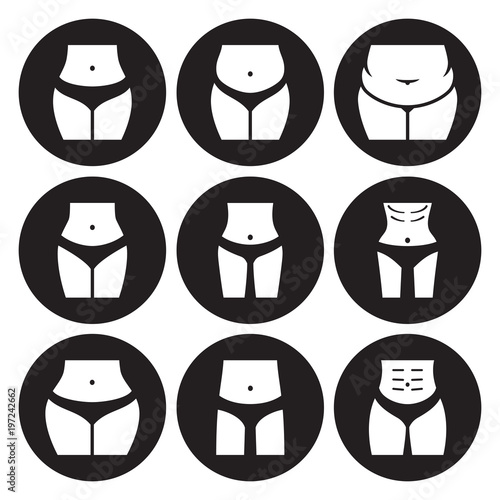 Female body shapes