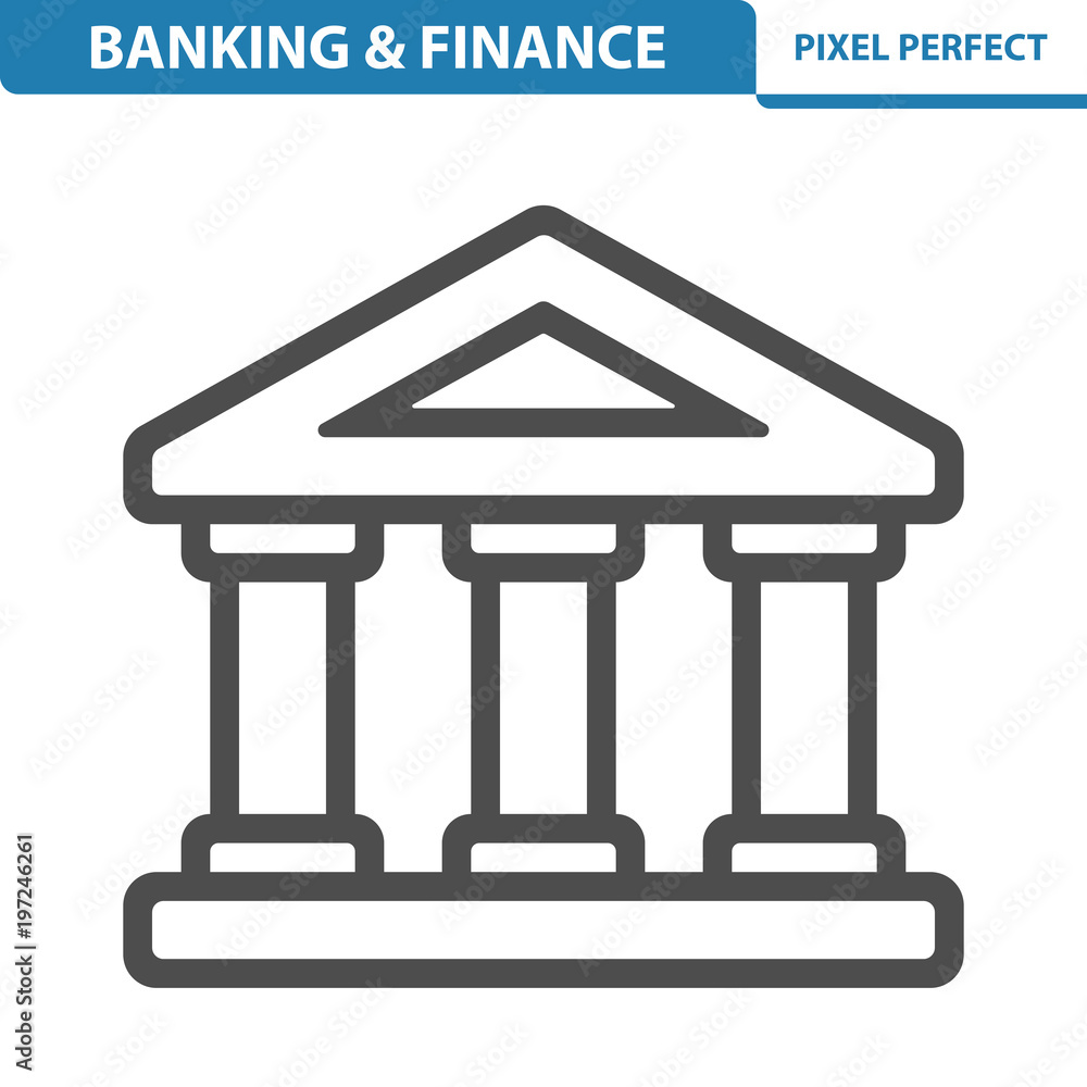Banking & Finance Icon. EPS 8 format. Banking & Finance Icon. EPS 8 format.