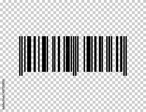 Barcode on a cell background