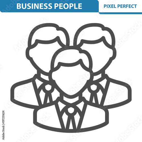 Business People Icon. EPS 8 format.