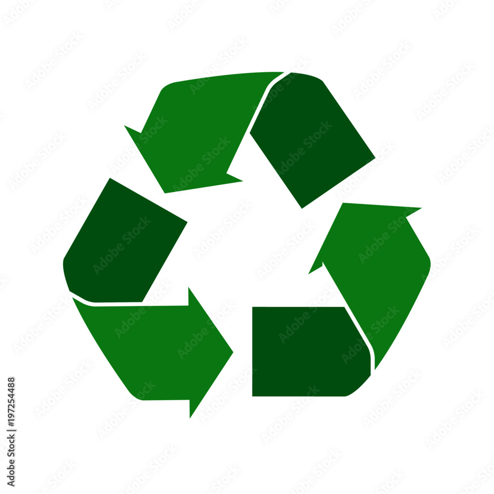 Obraz premium Recycle symbol. Vector