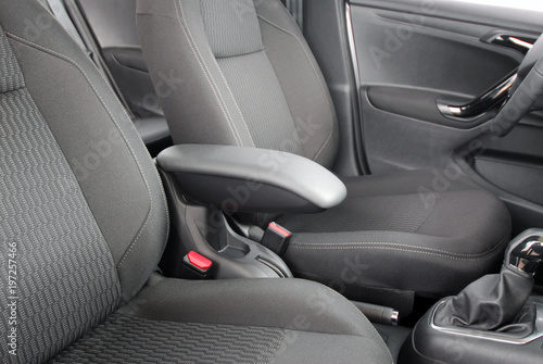Foto armrest in the car