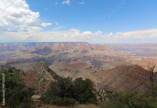 Viewpoint in Grand Canyon National Park. Arizona. USA