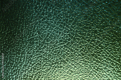 Green leather backgound, dragon leather photo