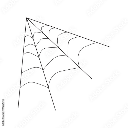  cobweb icon- vector illustration