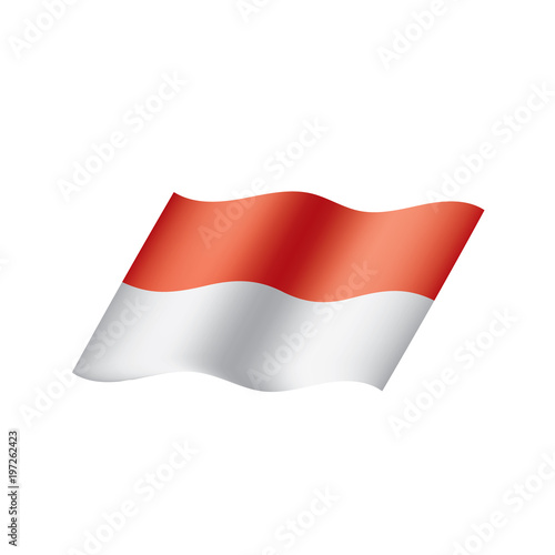 Free Download Indonesia flag, vector illustration - GFXLoad