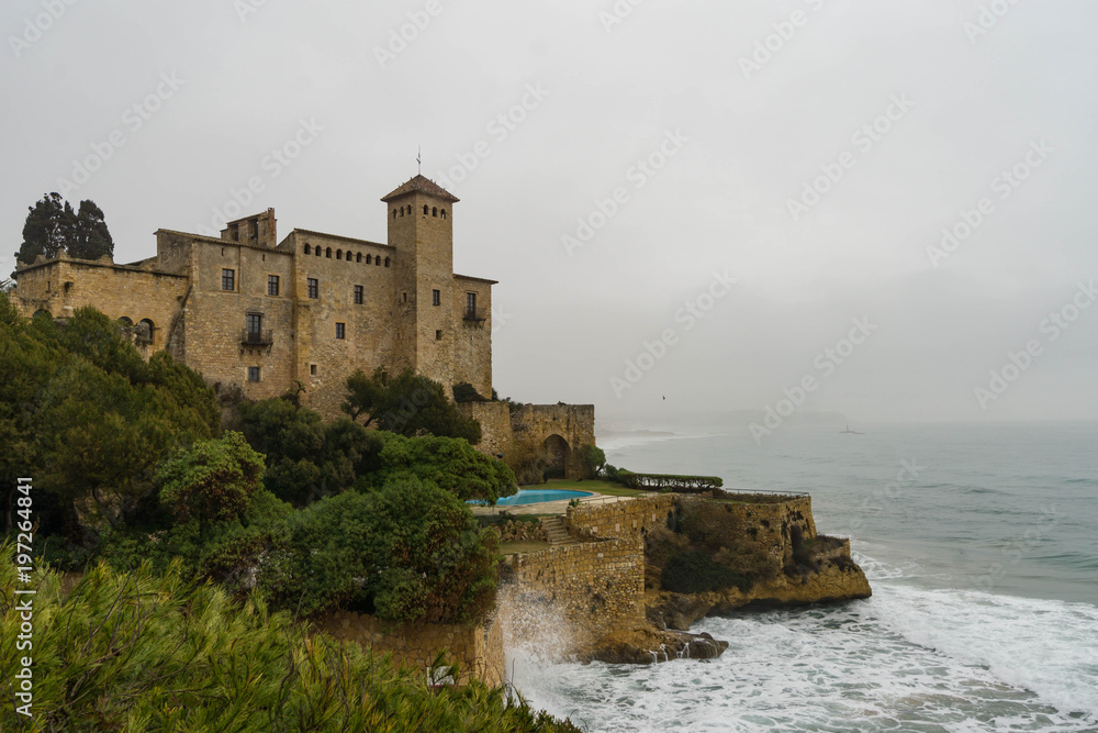 Castle of Tamarit, a fortress over the sea 