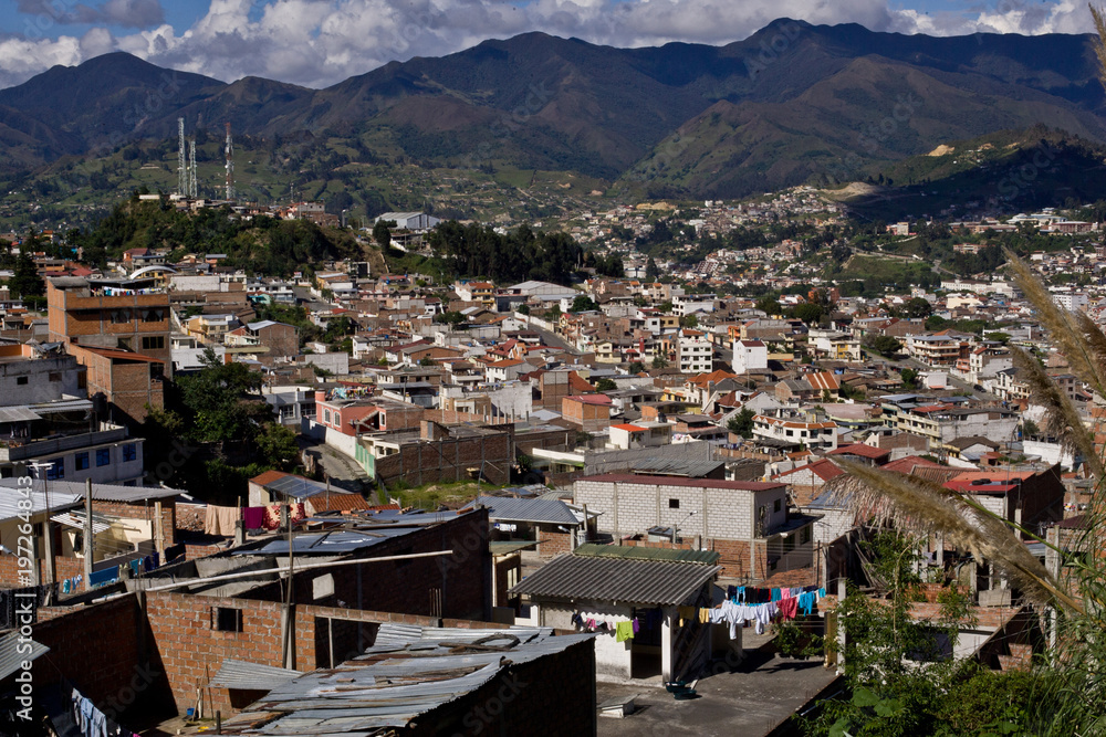 View of Ecuadorian City