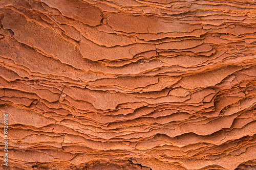 Sandstone layers