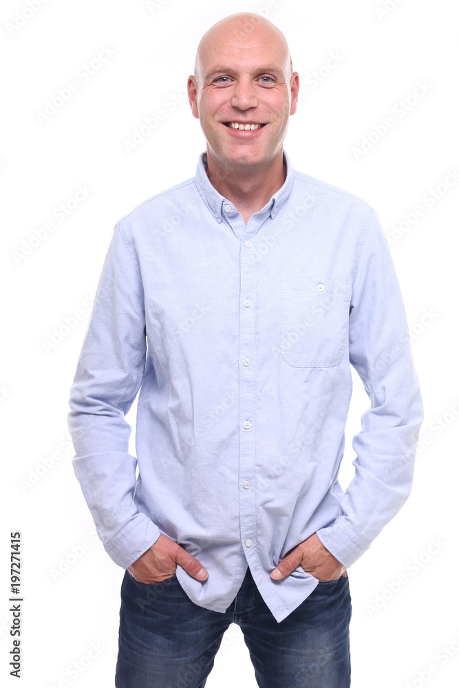 Caucasian man Caucasian man