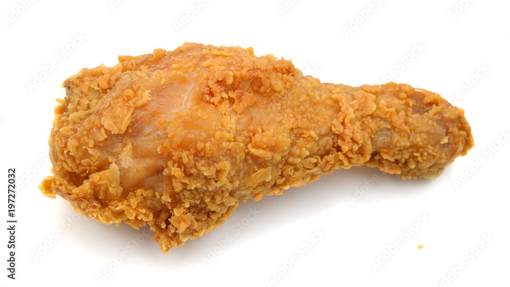 Chicken wing isolated on white background Chicken wing isolated on white background