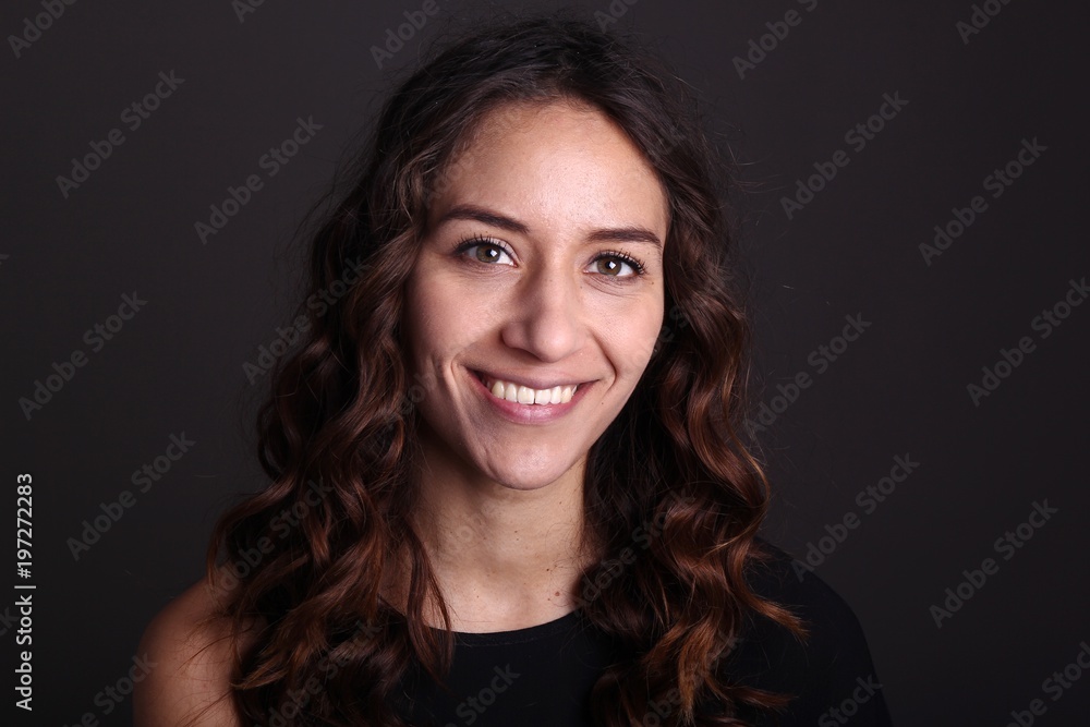 Mixed race woman Mixed race woman