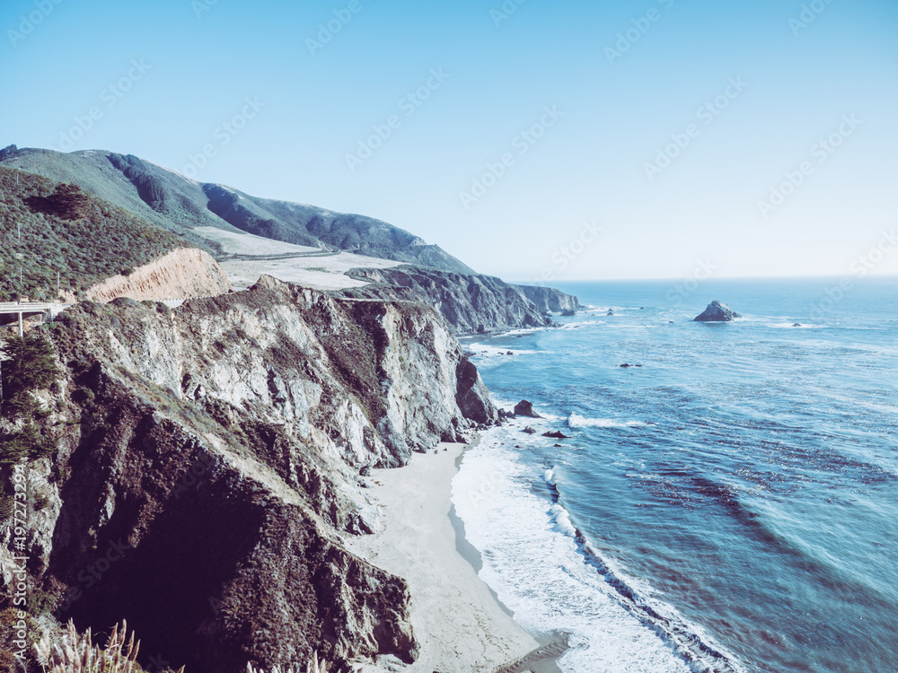 Fototapeta premium cliff