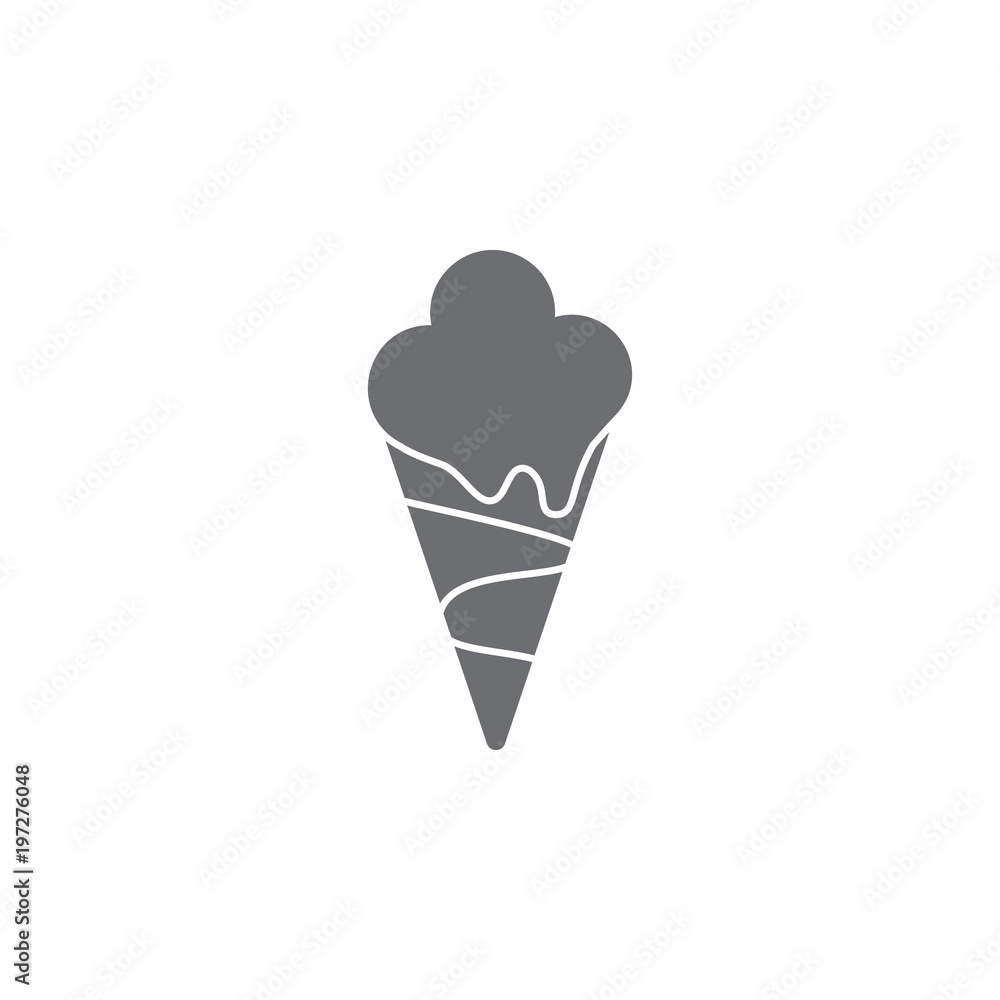 ice cream icon. Simple element illustration. ice cream symbol design template. Can be used for web and mobile ice cream icon. Simple element illustration. ice cream symbol design template. Can be used for web and mobile