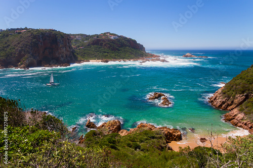Amazing view of Featherbed, Knysna, Featherbed Nature Reserve, South Africa photo