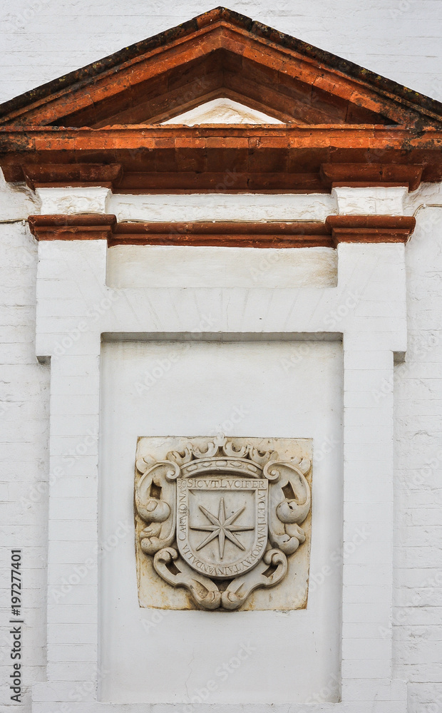 Heráldica, escudo, Carmona, Sevilla, Andalucía