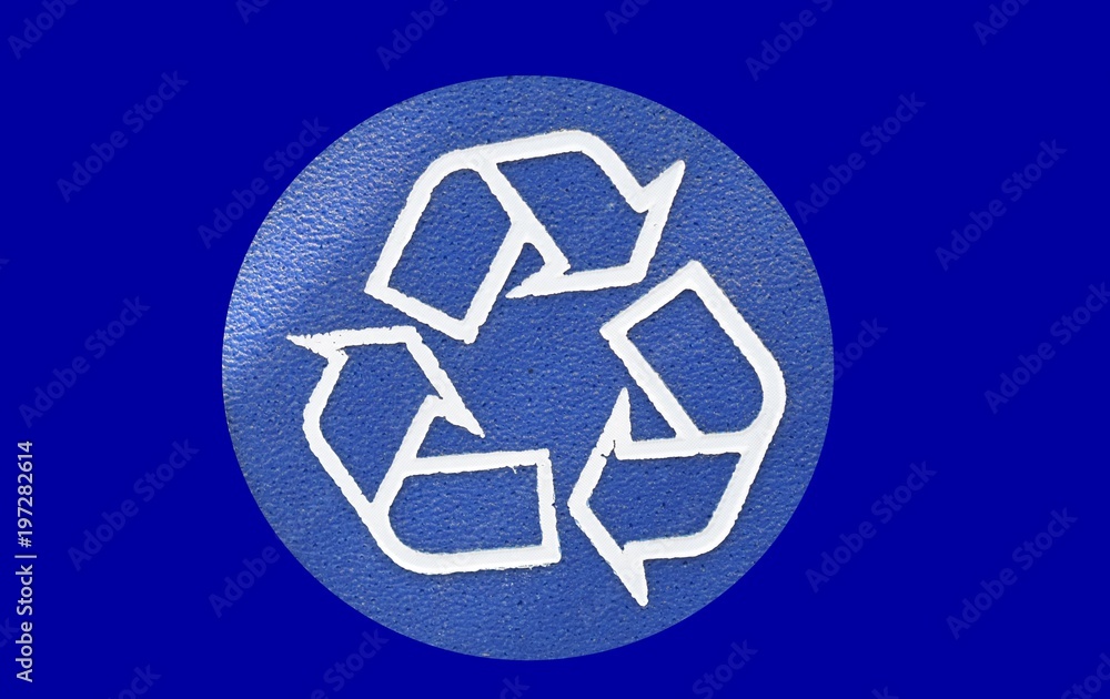 A sign and symbol for recycling A sign and symbol for recycling