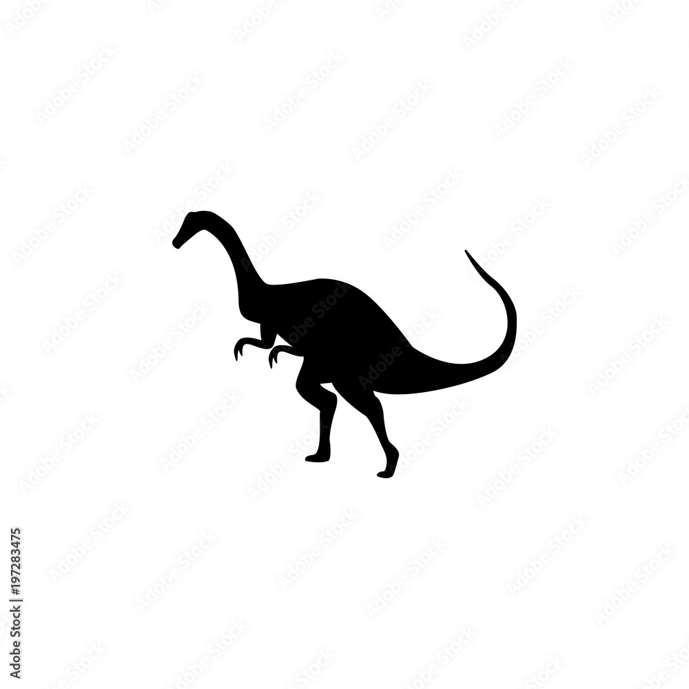 Brachiosaurus icon. Elements of dinosaur icon. Premium quality graphic design. Signs and symbol collection icon for websites, web design, mobile app, info graphics