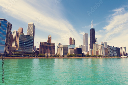 Chicago Skyline © maksymowicz