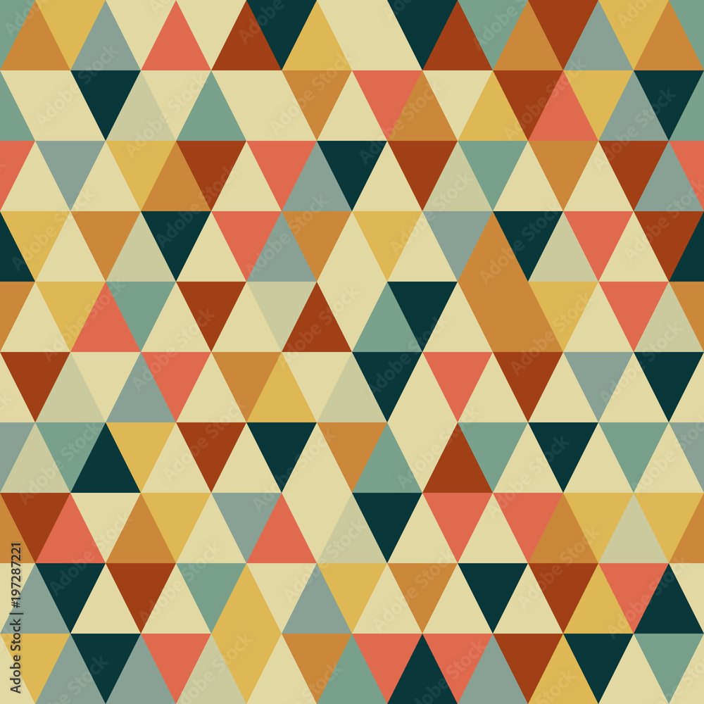 Triangle seamless pattern. Triangle seamless pattern.