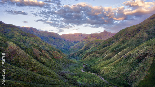 Photos Summer Mountains in Lesotho