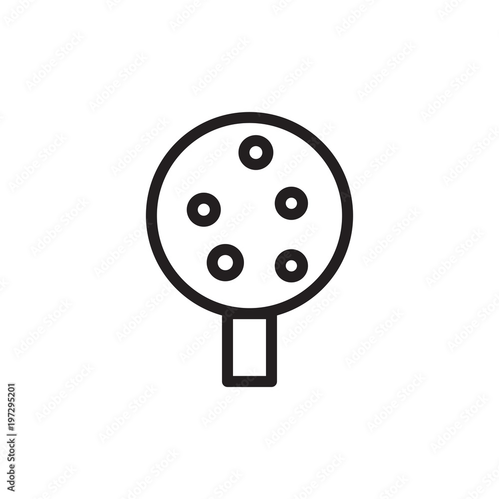 fruit tree, fruit garden outlined vector icon. Modern simple isolated sign. Pixel perfect vector illustration for logo, website, mobile app and other designs fruit tree, fruit garden outlined vector icon. Modern simple isolated sign. Pixel perfect vector illustration for logo, website, mobile app and other designs