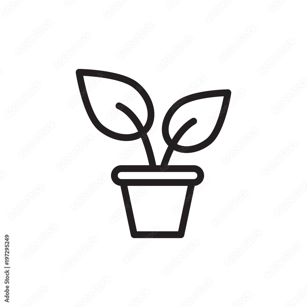 room plant outlined vector icon. Modern simple isolated sign. Pixel perfect vector illustration for logo, website, mobile app and other designs room plant outlined vector icon. Modern simple isolated sign. Pixel perfect vector illustration for logo, website, mobile app and other designs