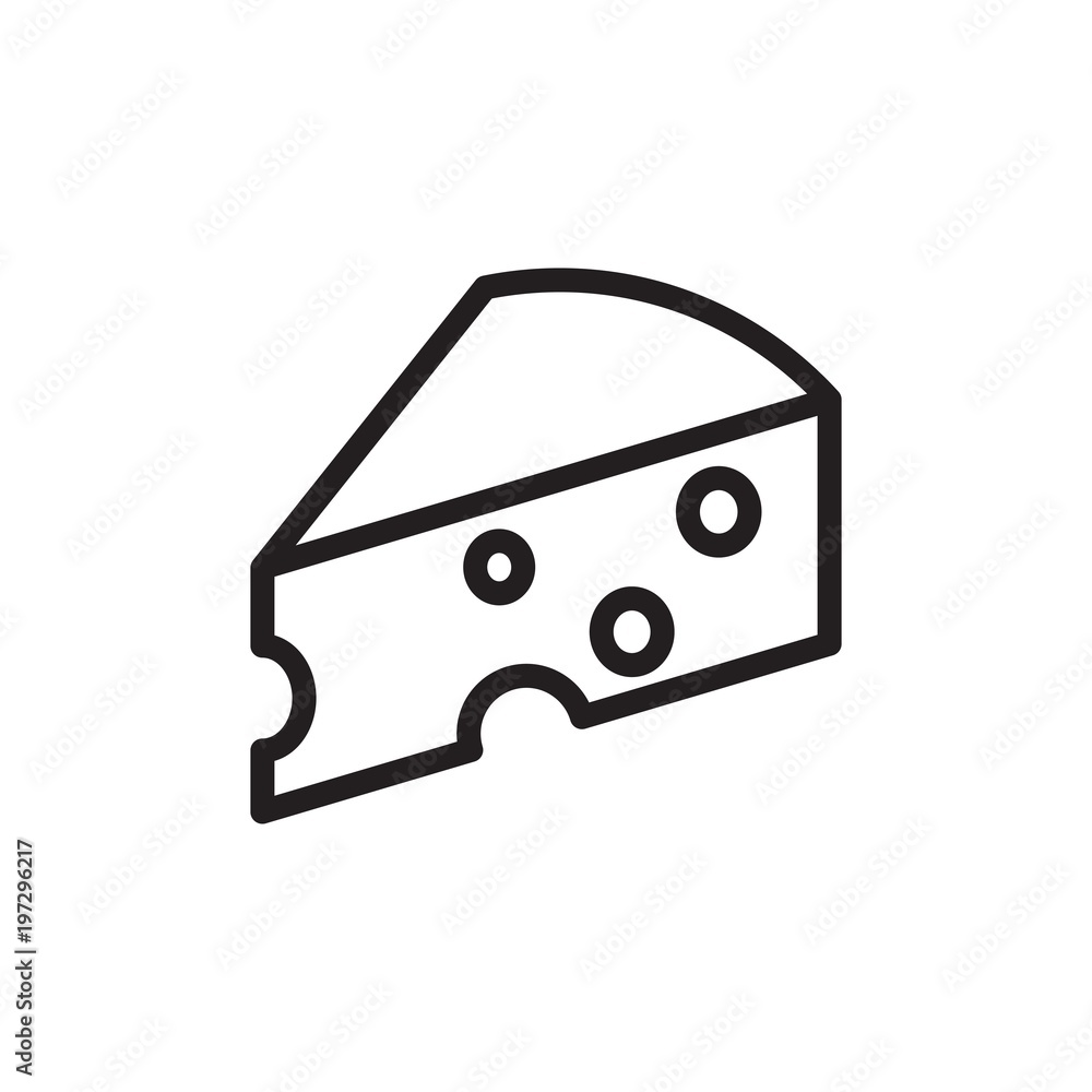 cheese outlined vector icon. Modern simple isolated sign. Pixel perfect vector illustration for logo, website, mobile app and other designs cheese outlined vector icon. Modern simple isolated sign. Pixel perfect vector illustration for logo, website, mobile app and other designs