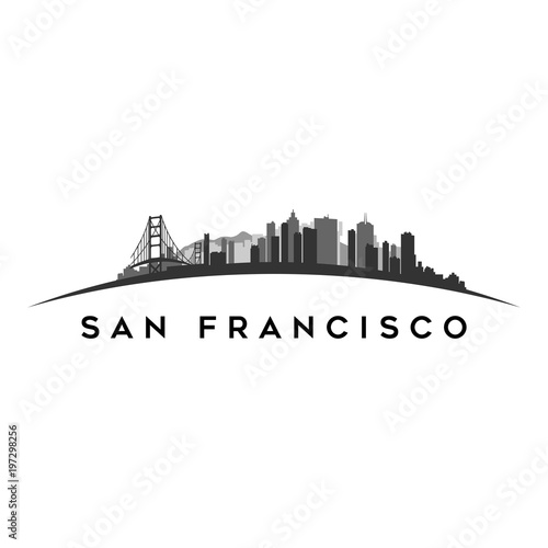 San Francisco modern city landscape skyline