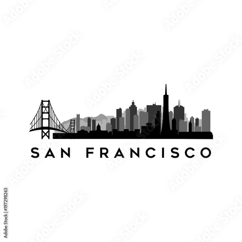 San Francisco modern city landscape skyline