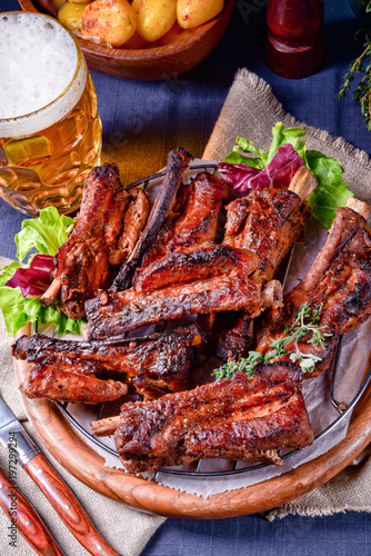 Delightful BBQ Spareribs from the Smoker