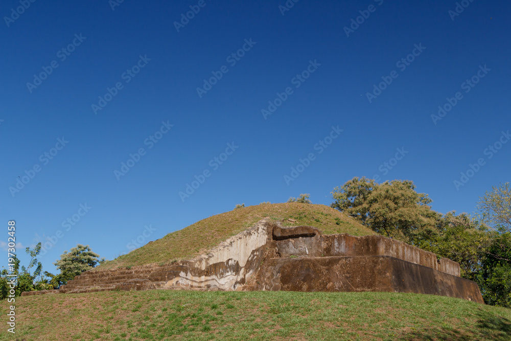 Casa Blanca archaeological zone in El Salvador