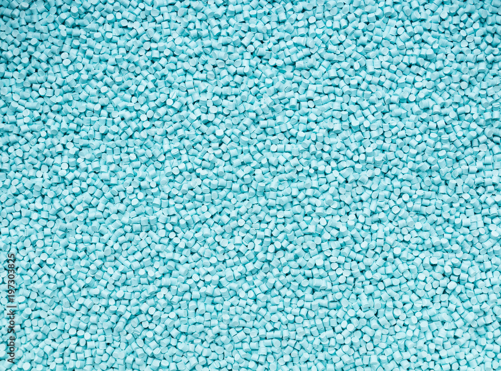 pastel blue plastic resin ( Masterbatch ) background pastel blue plastic resin ( Masterbatch ) background