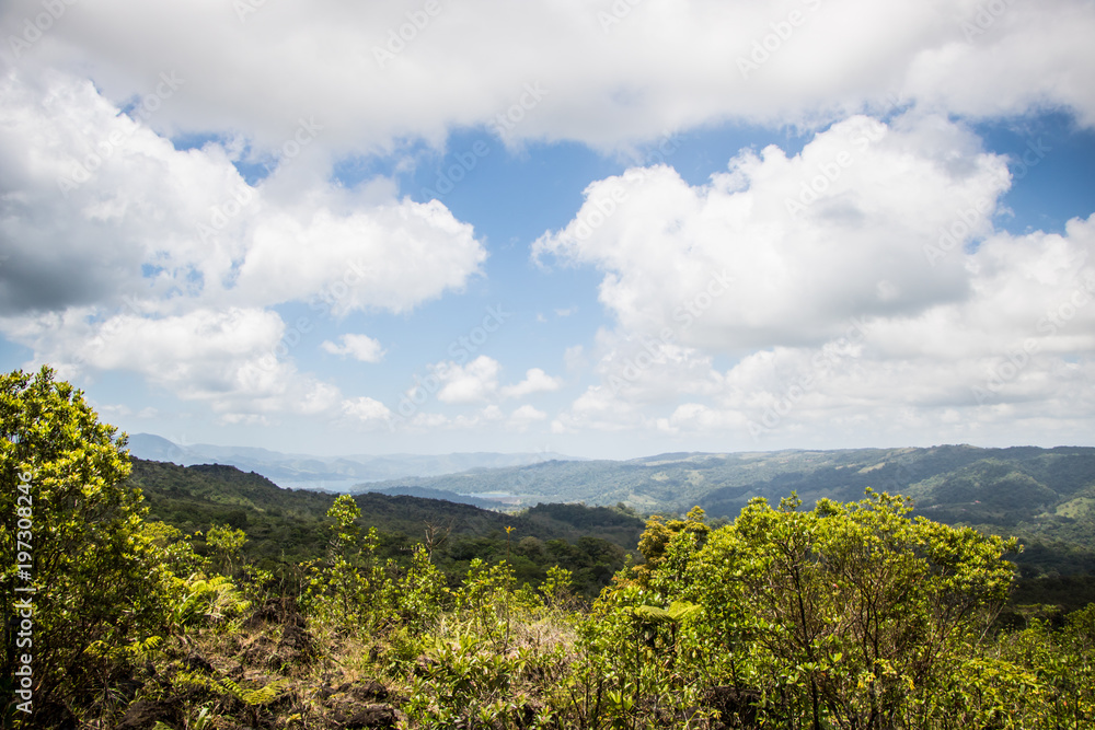 Beautiful Costa Rica mountain view