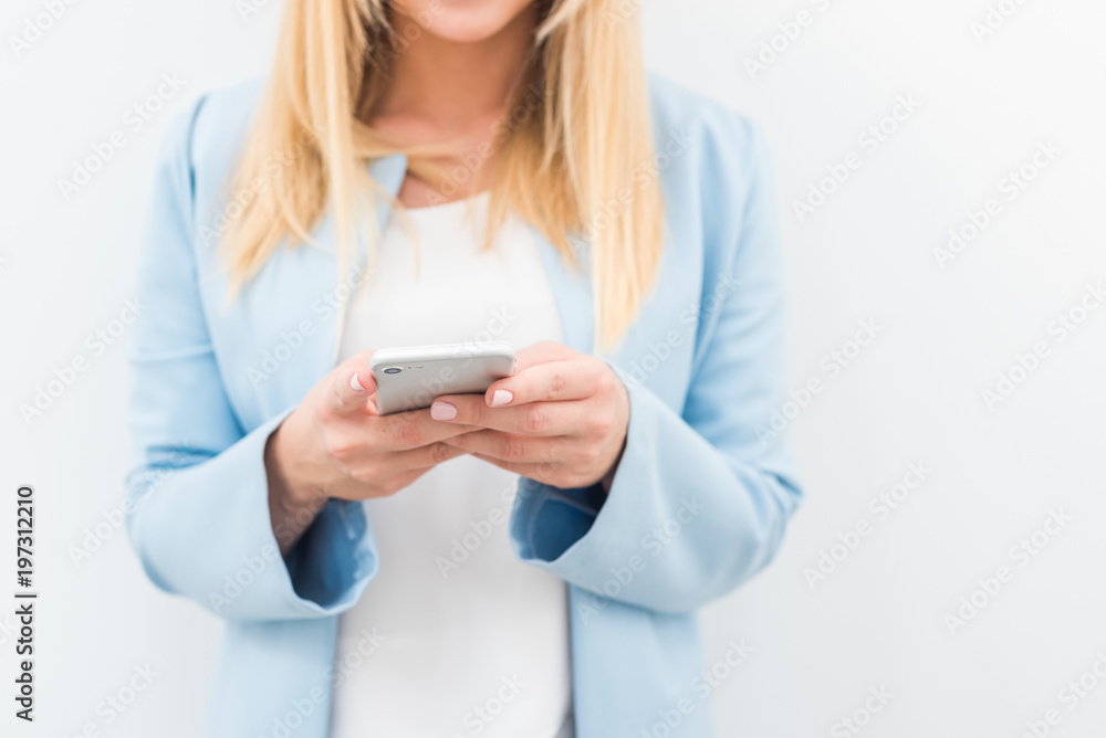 Portrait of a content, smiling young woman Portrait of a content, smiling young woman