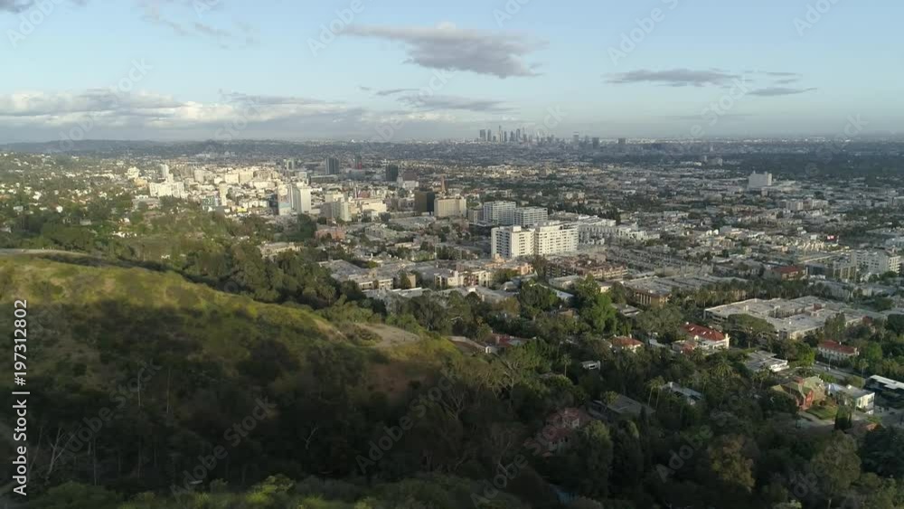 Aerial view of Los Angeles Aerial view of Los Angeles
