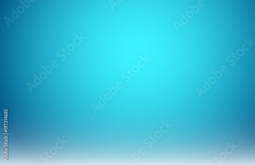 Abstract blurred blue gradient with lighting background.