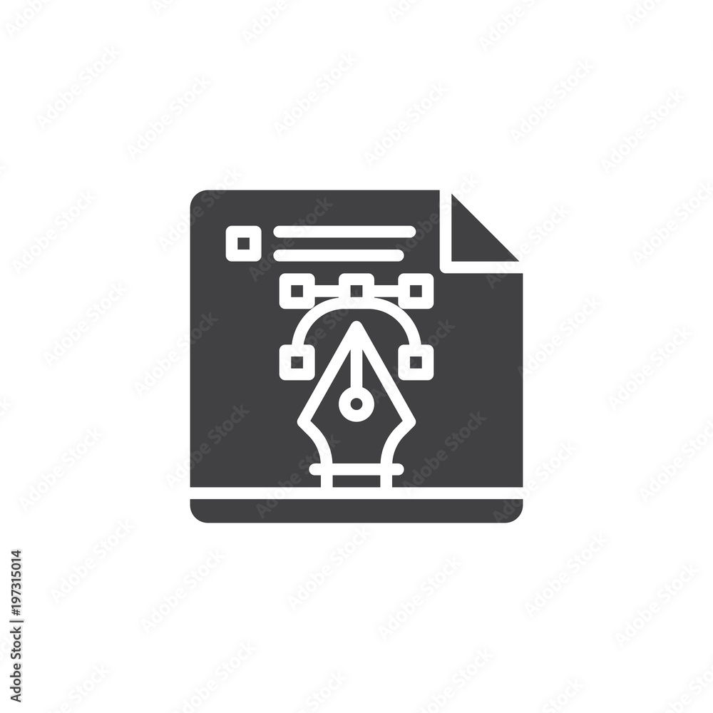 Vector file vector icon. filled flat sign for mobile concept and web design. Graphic drawing pen simple solid icon. Symbol, logo illustration. Pixel perfect vector graphics Vector file vector icon. filled flat sign for mobile concept and web design. Graphic drawing pen simple solid icon. Symbol, logo illustration. Pixel perfect vector graphics