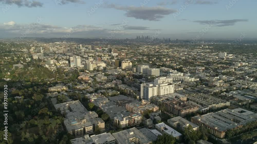 Aerial view of Los Angeles Aerial view of Los Angeles