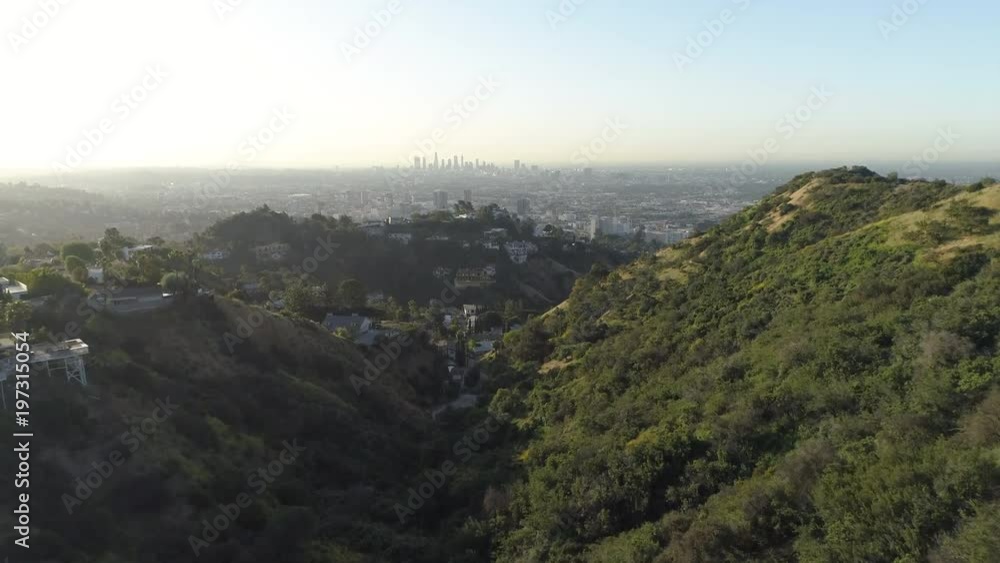 Aerial view of Los Angeles Aerial view of Los Angeles