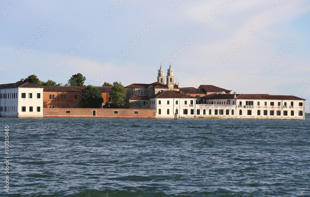 Venice  San Servolo Island in the Venetian Lagoon. Benedictine monks lived from at least the eighth century and for five hundred years.Later the hospital was used to care for the mentally ill.