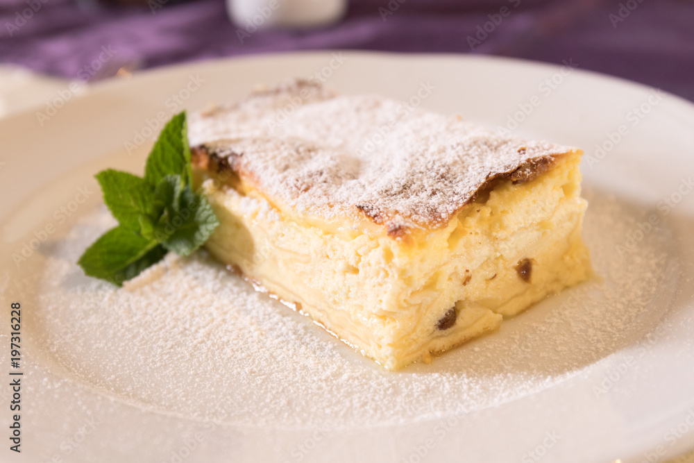 curd cheese strudel curd cheese strudel