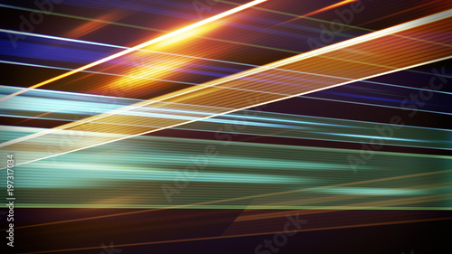 Crossed lines abstract tech...