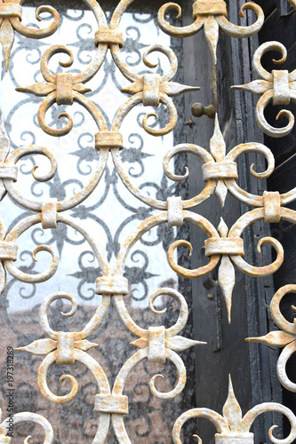Architectural Metalwork and Brickwork features in and around Venice, Italy