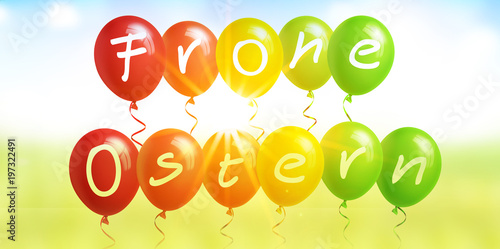Osterluftballons