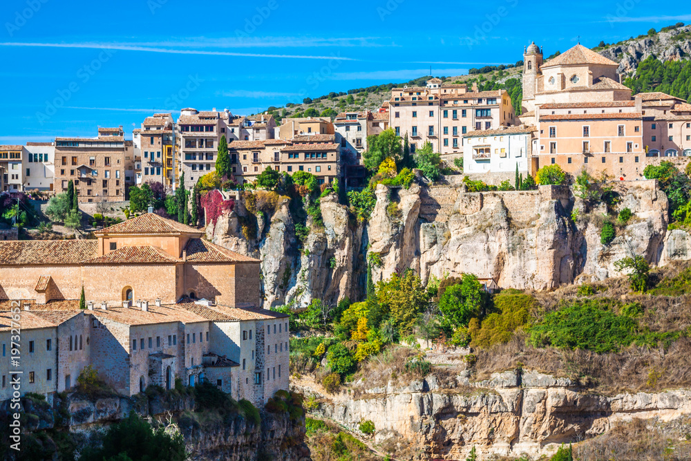 amazing Spain - city on cliff rocks - Cuenca