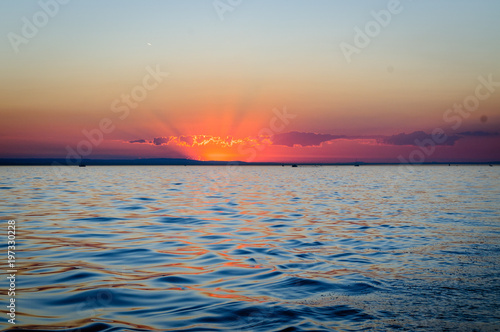 Epic sundowner at lake constance