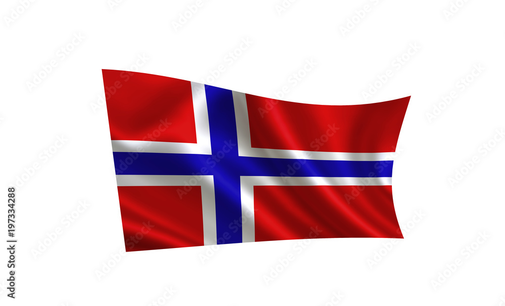 Norway flag. A series of Norway flag. A series of